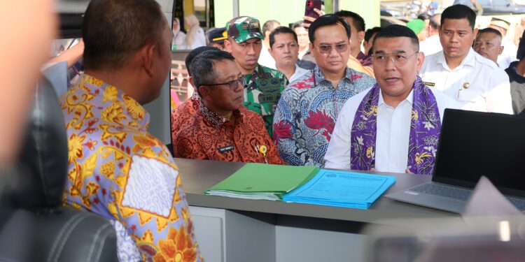 Tinjau Layanan Sertipikat Keliling di Kabupaten Tangerang, Wamen Ossy: Wujud Peningkatan Pelayanan Publik