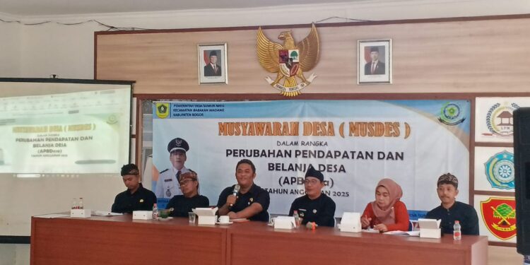 Musdes Sumur Batu: Ajak Warga Kawal Pembangunan