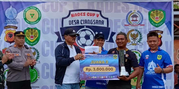 Amin Sugandi Apresiasi Suksesnya Kades Cup V Ciangsana: Momentum Kebangkitan Olahraga Pasca Pandemi