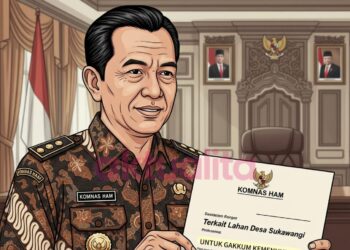 Soal Lahan Desa Sukawangi Sampai ke Telinga Komnas HAM, Gakkum Kemenhut Diminta Tangguhkan Proses Hukum