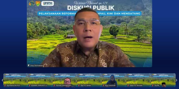 Reforma Agraria sebagai Warisan Sejarah, Wamen Ossy Sampaikan Pandangan Strategis untuk Masa Depan