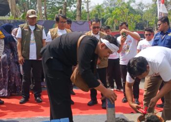 BPN Bogor II Ikuti Pencanangan GEMAPATAS Nasional 2025, Dorong Masyarakat Pasang Tanda Batas Tanah