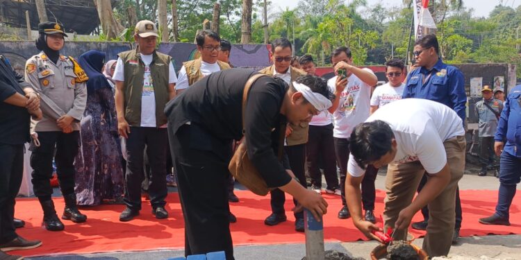 BPN Bogor II Ikuti Pencanangan GEMAPATAS Nasional 2025, Dorong Masyarakat Pasang Tanda Batas Tanah