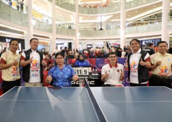 Buka Acara Table Tennis Championship, Menteri Nusron Sampaikan Semangat Kesetaraan Atlet Disabilitas