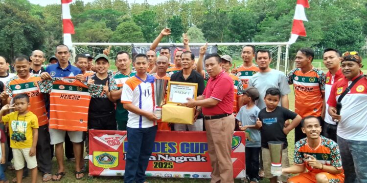 Pemdes Cup Sukses Digelar, Kades Agus : Terima Kasih Semuanya