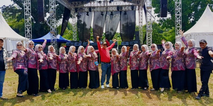 Pemdes Karanggan Kirim Kontingen PKK di Kecamatan Expo, Persiapan Hanya 4 Hari