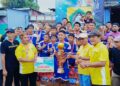 Turnamen Sepak Bola Kades Cup U-15 Desa Cicadas Sukses Digelar, Dusun 9 Raih Juara Pertama