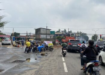 Urai Kemacetan, DPUPR Kabupaten Bogor Buat Sodetan Jalan di Simpang ITC Cibinong