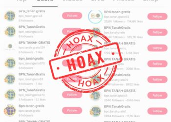 Hoaks “BPN Tanah Gratis” Beredar di TikTok, Kementerian ATR/BPN Imbau Masyarakat Waspada