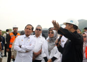 Denny Mulyadi Dampingi Kunker Menteri Lingkungan Hidup ke TPPAS Nambo