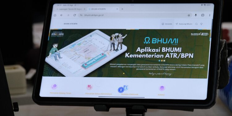 Akses Peta Pertanahan Melalui Bhumi Terbuka untuk Publik, Kementerian ATR/BPN Perkuat Transparansi dan Partisipasi Masyarakat