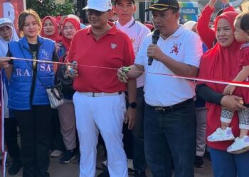 Jalan Sehat Pemdes Nagrak Bogor Dibanjiri Banyak Hadiah