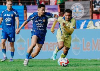 Persib Gagal Eksekusi Dua Penalti, Ditahan Imbang PSIM Yogyakarta 1-1