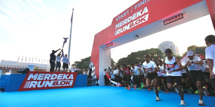 Ribuan Peserta Meriahkan Merdeka Run 8.0K di Istana, Ini Kata Menkes