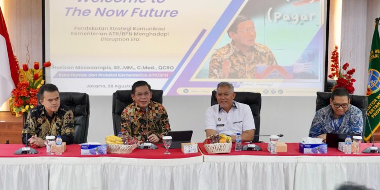 Kepala Biro Humas dan Protokol Kementerian ATR/BPN Tekankan Pentingnya Komunikasi Publik dalam Pengelolaan Pengaduan