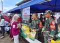 Koramil 0621-05 Gunung Putri Buka Stand GPM, Sediakan 2 Ton Beras Murah di Karnaval Tlajung Udik
