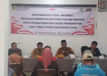 Kades Sanja Ingatkan, Pembangunan Tak Cuma Beton: “Manusianya Juga Harus Dibangun”