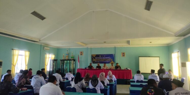 Pemdes Nambo Gelar Musdes Perubahan RPJMDes 2026–2028, Ini yang Dibahas…
