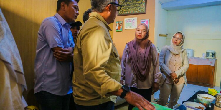 Denny Mulyadi Lakukan Peninjauan ke Dapur BPL