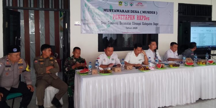 Kesehatan Tetap Diutamakan di RKPDes Gandoang TA 2026
