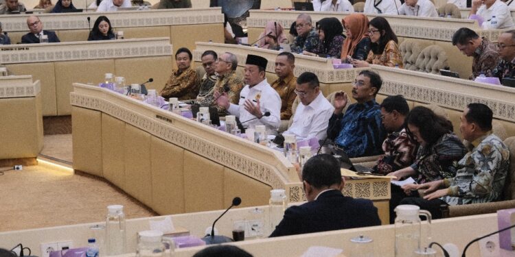 RDP dengan Komisi II DPR RI, Menteri Nusron Paparkan Progres Pendaftaran Tanah Capai 98%