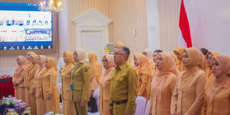 Pengukuhan DWP se-Jawa Barat, Denny Mulyadi Dorong Peran Aktif Dukung Kinerja Pemda