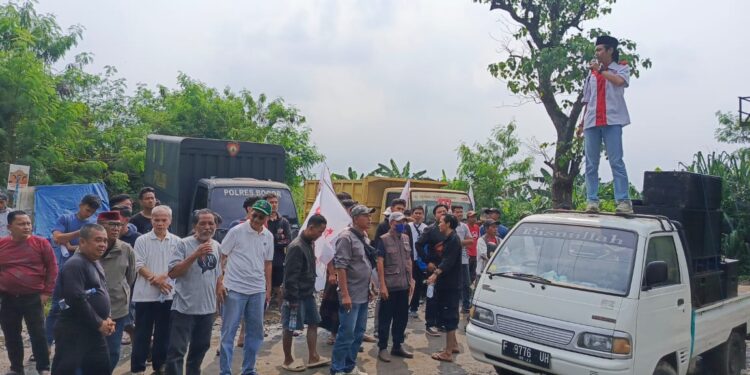 Warga Babakan Madang dan Pemuda LIRA Gelar Aksi Protes, Desak PT Xaviera Angkat Kaki dari Bogor