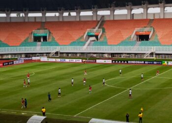 Garudayaksa FC Bungkam Persikat Tegal 4-0 di Stadion Pakansari