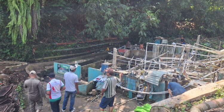 Renovasi Bangunan Mata Air Cigadog Bantarjati, Upaya Memenuhi Kebutuhan Air Bersih dan Sehat