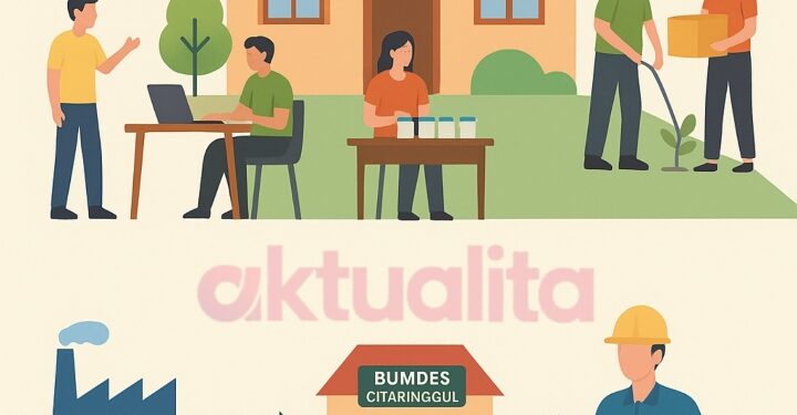 Isu Pemotongan Gaji 10 Persen Disorot, ini kata BUMDes Citaringgul…