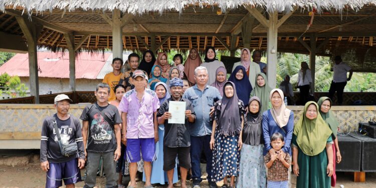 Petani Desa Gunung Anten Rasakan Manfaat Reforma Agraria
