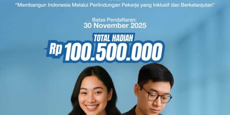 BPJS Ketenagakerjaan Gelar Lomba Karya Tulis Jurnalistik 2025, Total Hadiah Rp100,500,000