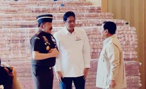 Didepan Presiden Prabowo, Kejagung Serahkan Rp13,25 Triliun ke Negara dari Kasus Korupsi Ekspor CPO