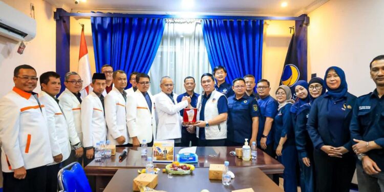 PKS Kabupaten Bogor Jalin Silaturahmi Politik ke DPD NasDem, Bahas Koalisi dan Isu Sosial