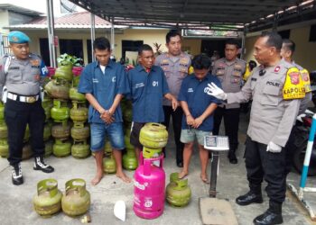 Pengoplos Gas di Cileungsi Ditangkap, 3 Orang Jadi Tersangka