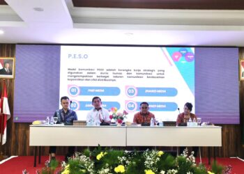 Beri Sosialisasi di Kanwil BPN Provinsi Banten, Harison Mocodompis: Komunikasi Efektif Bangun Kepercayaan Masyarakat