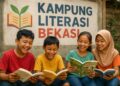 Komunitas Resmikan Kampung Literasi Bekasi Dapat Apresiasi DPRD