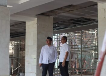 Tinjau Masjid Raya Nurul Wathon, Sastra: Proyek Ini Jawab Kebutuhan Kuota Haji Terbesar Bogor