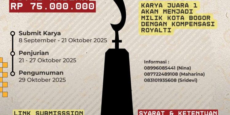 Pemkot Bogor Gelar Lomba Cipta Himne Kota Bogor