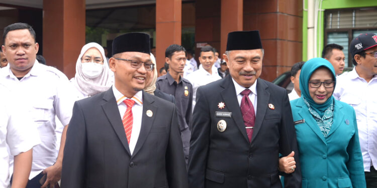 Ketua DPRD Kota Bekasi Hadiri Pelantikan Pejabat Struktural di Lingkungan Pemerintah