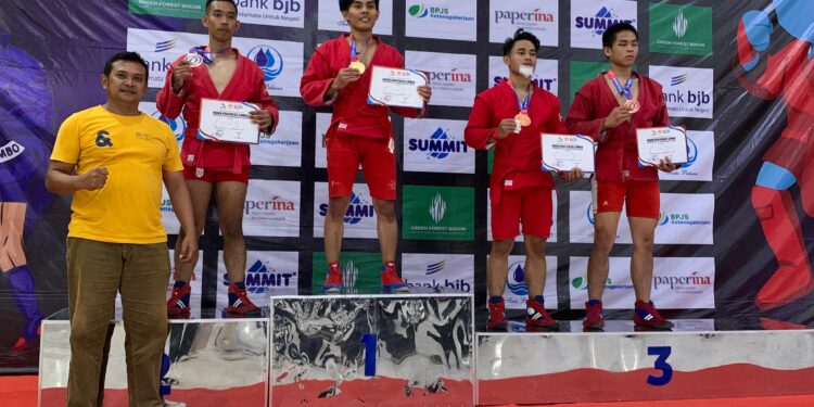Masuk 10 Besar, Cabor Sambo Kabupaten Bogor Berhasil Raih 7 Medali dalam BK Porprov XV Jawa Barat 2026