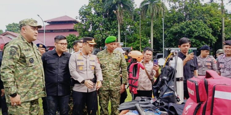 3.000 Personel Disiagakan: Polres Bogor Gelar Apel Tanggap Bencana