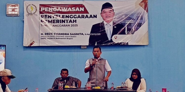 Kang Dechan DPRD Jabar Pertanyakan Maraknya Sekolah Negeri Ambruk di Kabupaten Bogor