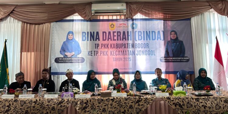 TP.PKK Kabupaten Bogor Gelar Binda di Kecamatan Jonggol