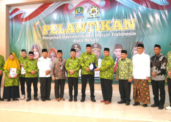 Anggota DPRD Hadiri Pelantikan Pimpinan Daerah Dewan Masjid Indonesia (DMI) Kota Bekasi