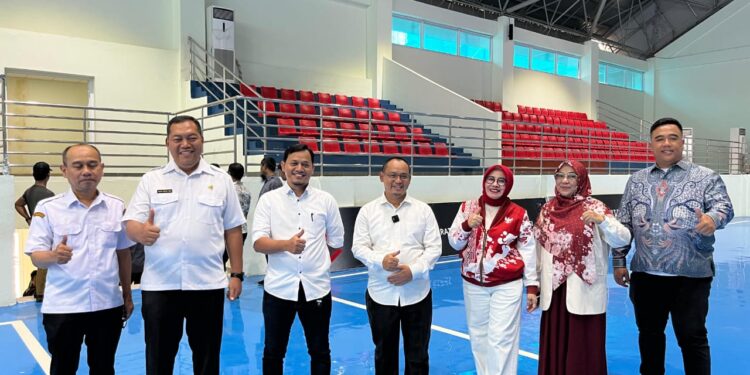 Kesiapan Porprov Jawa Barat 2025 Komisi II DPRD Kota Bekasi Tinjau Pembangunan GOR Patriot Chandrabhaga