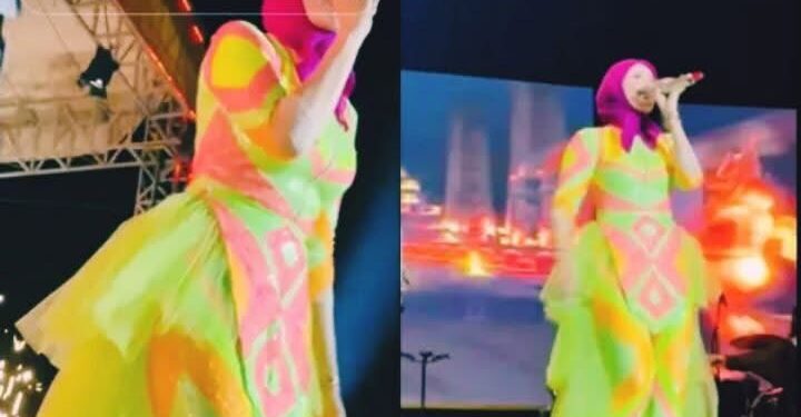 Dibilang Mirip Es Krim, Penampilan Mulan Jameela Saat Manggung Panen Kritik Pedas, Netizen: Aku Malu Lihat Ini