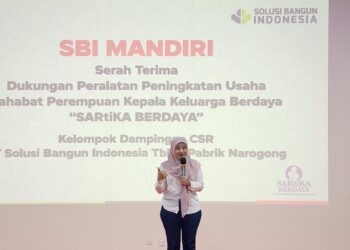Perkuat Ketahanan Ekonomi Kelompok Rentan, Solusi Bangun Indonesia Bantu Pengembangan Usaha Perempuan Kepala Keluarga di Klapanunggal