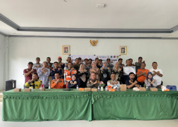 Solusi Bangun Indonesia Sinergi dengan BPBD Dirikan DESTANA ke-5 di Leuwikaret Bogor