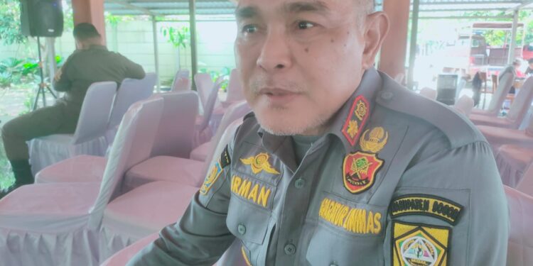 SATPOL PP Kabupaten Bogor Apresiasi Pembinaan SATLINMAS Desa Se-kecamatan Cileungsi